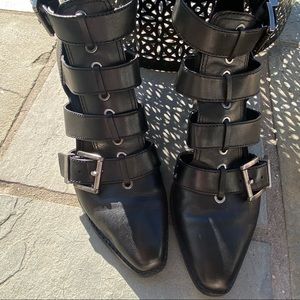 MICHAEL Michael Kors Strappy Buckle Booties